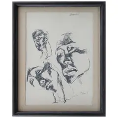Untitled by Oswaldo Guayasamín, Serigrafía 30 / 250, offered Sep 2026