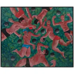 Ricardo García Mora, Untitled, Óleo sobre tela