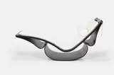Oscar Niemeyer, 'Rio' Rocking Chaise Lounge, 1978, / 21st century Lacquered ash