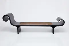 Oscar Niemeyer, 'Marchesa' Bench, ca. 1978, cane