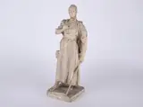 Karel Pokorný, Study of a Woman, 1924, Patinated plaster