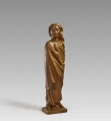 Ernst Barlach, Frau im Wind, 1931 (Entwurf), Bronze, hellbraun patiniert