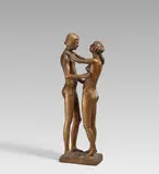 Gerhard Marcks, Kleines Liebespaar, unbekleidet