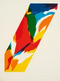 Piero Dorazio, Ohne Titel, 1973, Farbserigrafie auf Bütten