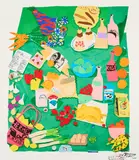 Johanna Dumet, Ohne Titel, 2023, Inkjet-Print auf leichtem farbigem Karton