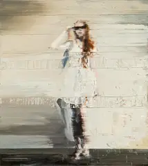 Andy Denzler, "Invisible Touch", 2014, Öl auf Leinwand