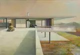 Jens Hausmann, "Modern House 8", 2010, Öl auf Leinwand