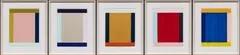 Imi Knoebel, "Anima Mundi 41-5", 2010/2017, Acryl auf Kunststofffolien, collagiert