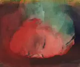 Leiko Ikemura, Face (M-07-33), 2007, Tempera auf Leinwand