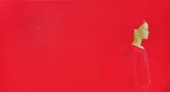 Salustiano, Verkündigung, 2005, Acryl auf Leinwand