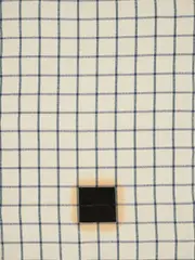 Glitches and Corruption by Florian Meisenberg, 2013, Öl auf Geschirrtuch, sold Oct 2025