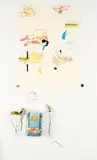 Helen Marten, Gourmet Grandchildren, 2013, Farbserigrafie und C-Print auf Aluminium, Aluminiumwandleiste,