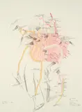 Jorinde Voigt, Situationsstudie IX, 2013, Ditone-Print auf leichtem Karton