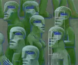 Horst Antes, "12 Figuren"