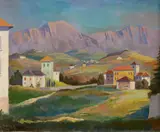 Karl Hofer, Landschaft bei Lugano