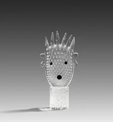 "Tête en l'air" by Kiki Kogelnik, 1996, Muranoglas, sold Dec 2025