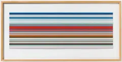Strip (3817) by Gerhard Richter, 2011, Digitaler Pigmentdruck auf Karton, sold Dec 2025