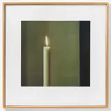 Gerhard Richter, Kerze II, 1989/2002, Farboffset auf Offsetpapier