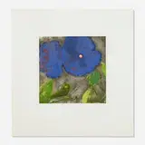 Donald Sultan, Morning Glories, July 1988, 1988, screenprint in colors on Arches 88 paper