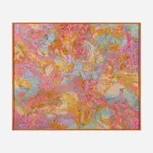 David Cressey, Untitled, 1988, mixed media on Masonite panel in artist's frame