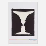 Jasper Johns, Cup 2 Picasso, 1973, lithograph in colors