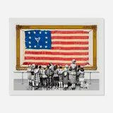 Thierry Guetta, Old Glory, 2021, screenprint in colors