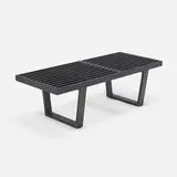 slat bench, model 4690 by George Nelson & Associates, sold Dec 2021