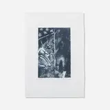 Jasper Johns, Summer (Blue), 1985-1991, lithograph on J. Whatman paper
