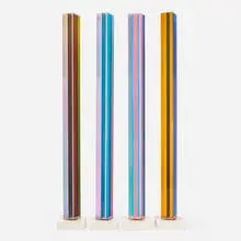 Vasa Mihich, Towers (4), 1977, laminated cast acrylic