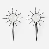 André Dubreuil, Soleil sconces, pair