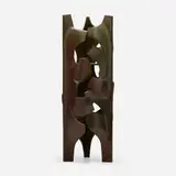 Malcolm Leland, Floor sconce, cast bronze