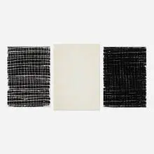 Three works from the Tablet Litho series by Eleanore Mikus, 1968, lithograph, sold Dec 2021