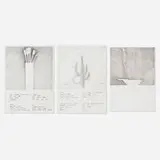 Gregory Masurovsky, Three works, 1969, lithograph
