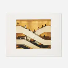 Tom Petrillo, Sears Tower, Franklin St (from Changing Chicago), 1988, chromogenic print