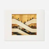 Tom Petrillo, Sears Tower, Franklin St (from Changing Chicago), 1988, chromogenic print
