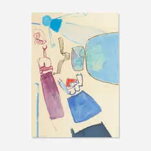 Manuel Hernández Mompó, Untitled, 1962, mixed media on paper