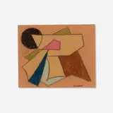 Ramstonev Cooperative, Composition, c. 1937-39, pastel on paper