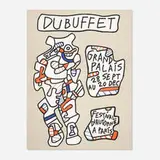 Jean Dubuffet, Affiche (Grand Palais, Festival d'Automne à Paris)