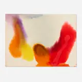 Paul Jenkins, Untitled, watercolor on paper