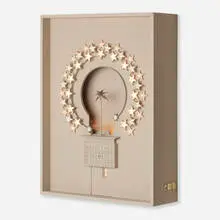 Cletus Johnson, Wagner's Oasis, 1979, mixed media, electric lights on dimmer switches