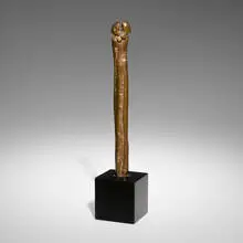 Dimitri Hadzi, Untitled, c. 1970, bronze, stone