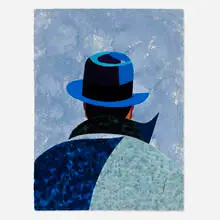 Eduardo Arroyo, Faust, 1976, acrylic and watercolor on paper