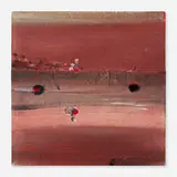 Merlin James, Canal, 2002-03, acrylic and mixed media on canvas