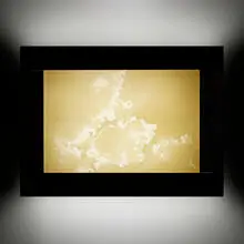 John Kalymnios, Study for Cloud, 2002, carved Corian, aluminum, fluorescent light