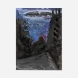 Lois Dodd, Night Road