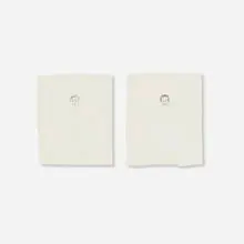 Benjamin Cottam, Yves Klein; Arshille Gorky (two works from the Dead Artists series), 2002-03, silverpoint on prepared paper