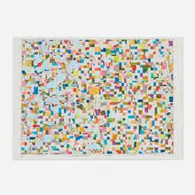 Kathy Prendergast, Minnesota Road Atlas XI, 2005, ink on printed paper