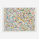 Kathy Prendergast, Minnesota Road Atlas XI, 2005, ink on printed paper
