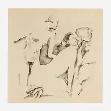 Cecily Brown, Untitled, 1998, ink on paper