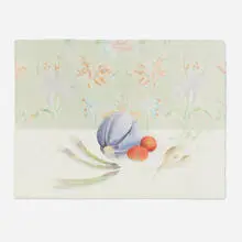 Still Life with Vegetables by Elizabeth Osborne, 1983, watercolor on Arches, sold Sep 2024